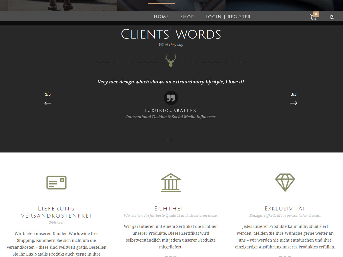Website luxnatalis.ch