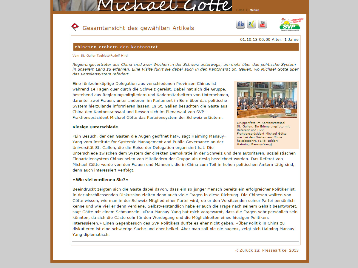 Website michaelgoette.ch