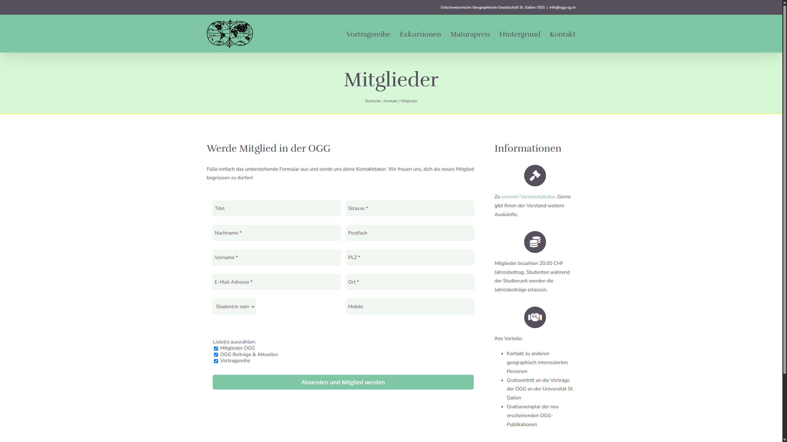 Website ogg-sg.ch