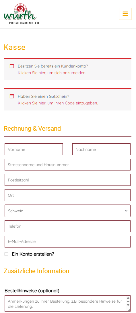 Webshop premiumpoulet.ch