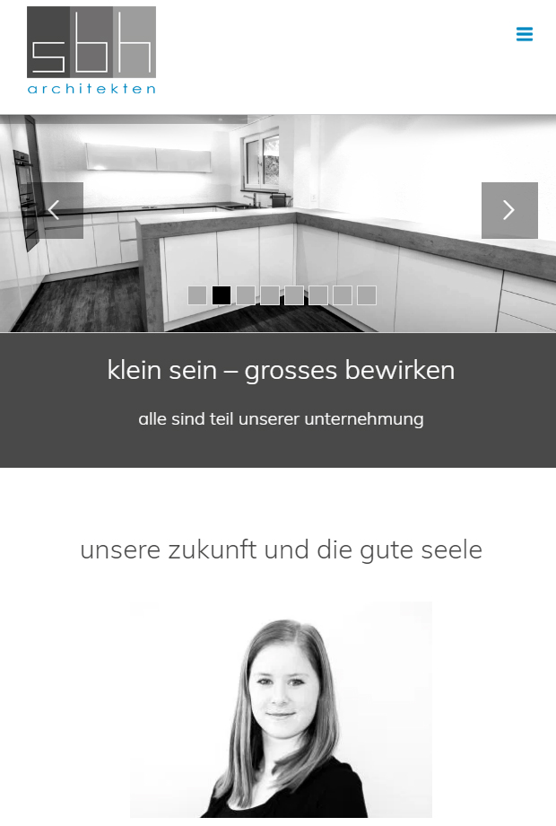 Website sbh-ag.ch