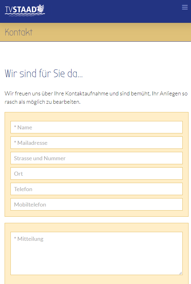 Website tvstaad.ch